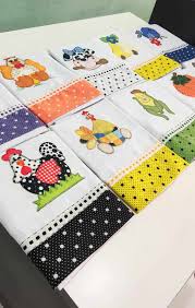 PANO BARRA PATCHWORK (XADREZ OU BOLINHAS)