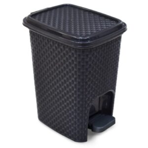 LIXEIRA RATTAN COM TAMPA 07L