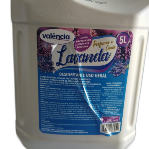 DESINFETANTE LAVANDA/ FLORAL 5L VALENCIA