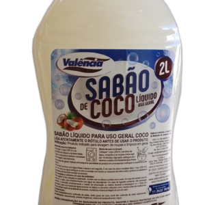 SABÃO DE COCO LÍQUIDO - VALENCIA 2L